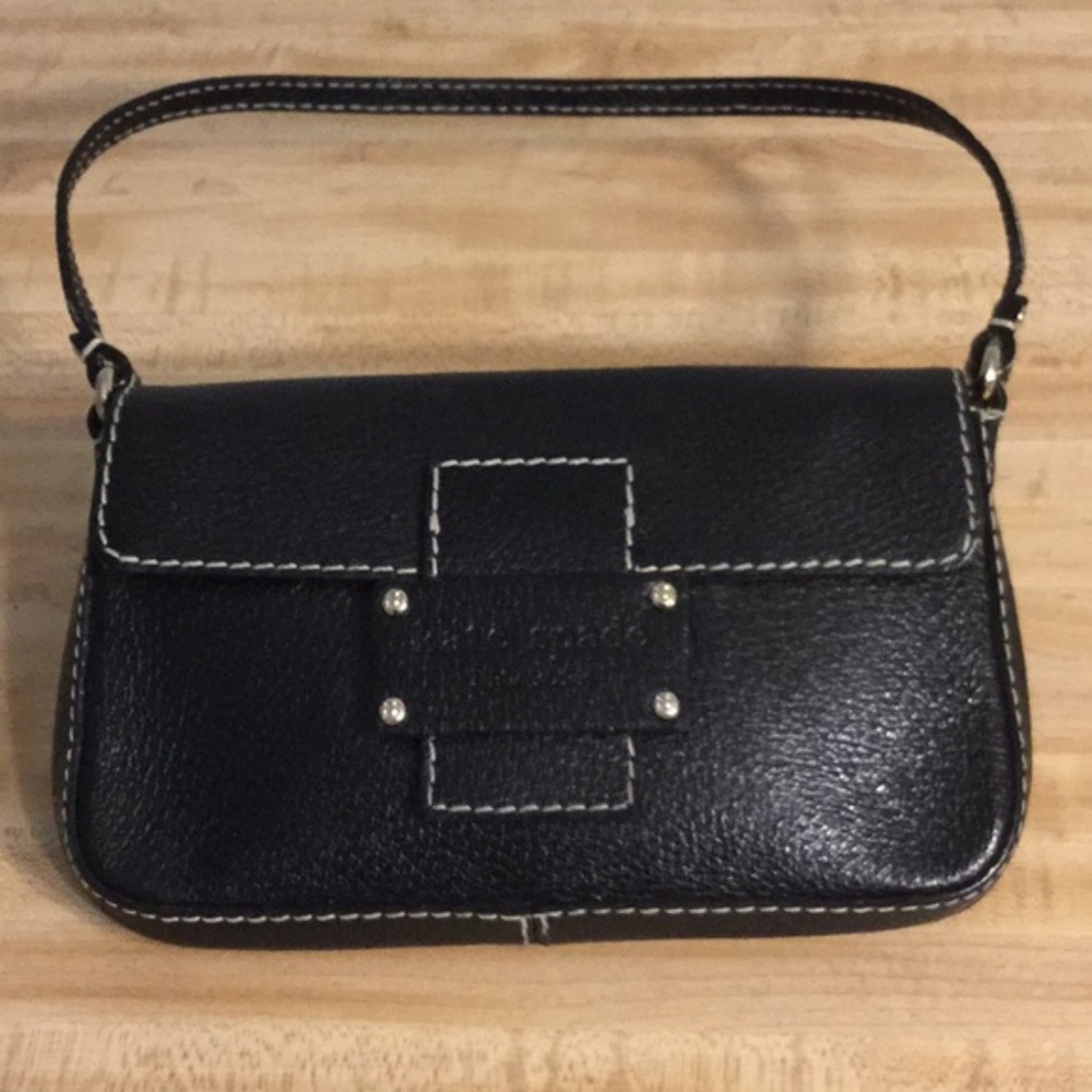 Kate Spade Mini Leather Baguette